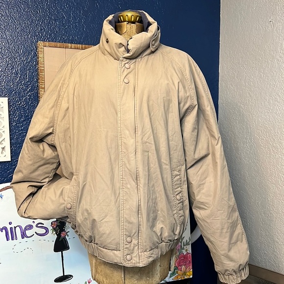 GOOSE DOWN VTG EDDIE BAUER WARM JACKET MENS LARGE - Picture 1 of 16